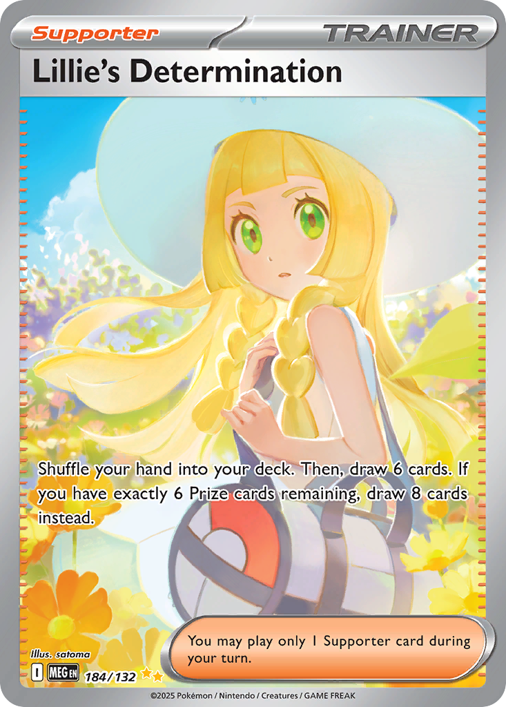 Lillie's Determination - Mega Evolution #184