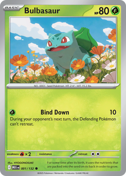 Bulbasaur - Mega Evolution 1 Pokemon TCG Card