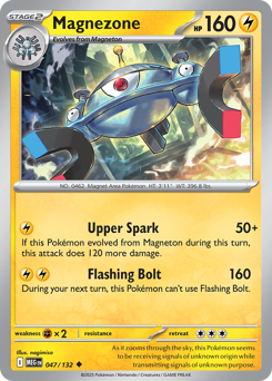 Magnezone - Mega Evolution 47 Pokemon TCG Card