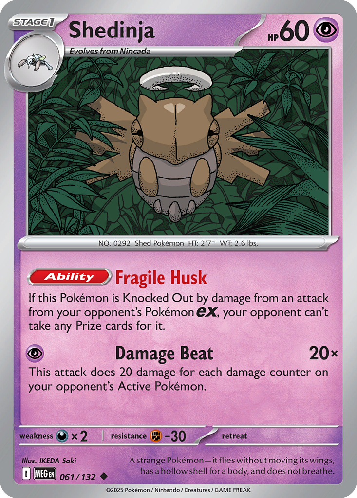 Shedinja - Mega Evolution #61