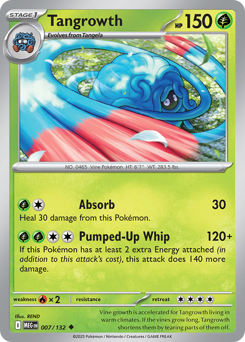 Tangrowth - Mega Evolution 7 Pokemon TCG Card