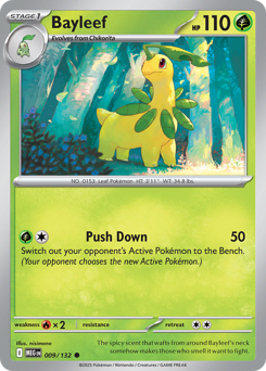Bayleef - Mega Evolution 9 Pokemon TCG Card