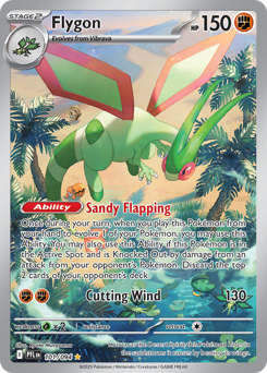 Flygon - Phantasmal Flames 101 Pokemon TCG Card