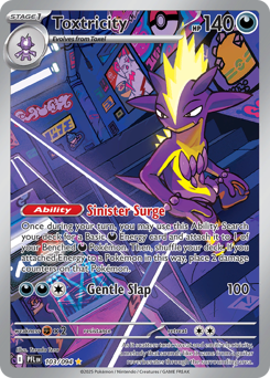 Toxtricity - Phantasmal Flames 103 Pokemon TCG Card