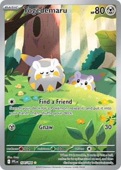 Togedemaru - Phantasmal Flames 104 Pokemon TCG Card