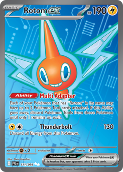 Rotom ex - Phantasmal Flames 111 Pokemon TCG Card