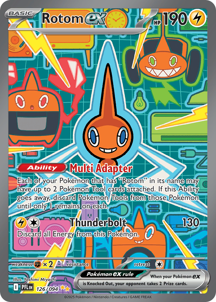 Rotom ex - Phantasmal Flames #126