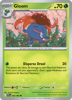 Gloom - Phantasmal Flames 2 Pokemon TCG Card