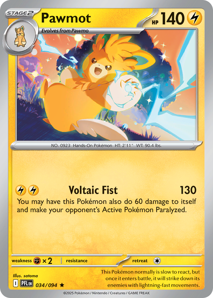 Pawmot - Phantasmal Flames #34