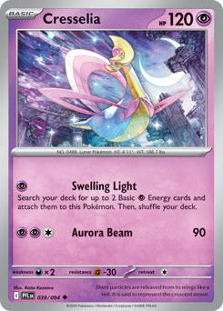 Cresselia - Phantasmal Flames 39 Pokemon TCG Card