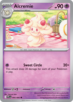 Alcremie - Phantasmal Flames 44 Pokemon TCG Card