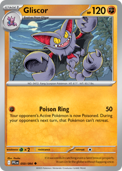 Gliscor - Phantasmal Flames 50 Pokemon TCG Card