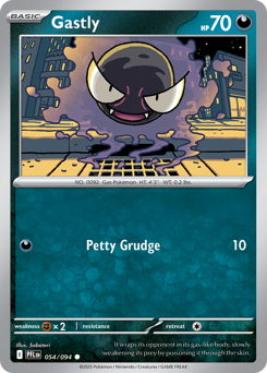 Gastly - Phantasmal Flames 54 Pokemon TCG Card