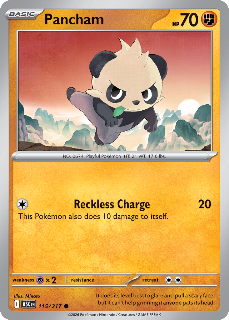 Pancham - Ascended Heroes #115