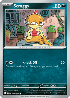 Scraggy - Ascended Heroes 134 Pokemon TCG Card