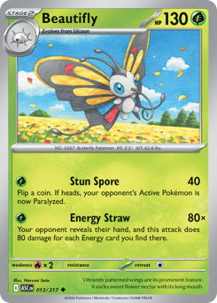 Beautifly - Ascended Heroes 13 Pokemon TCG Card