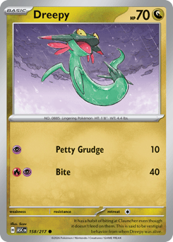 Dreepy - Ascended Heroes 158 Pokemon TCG Card