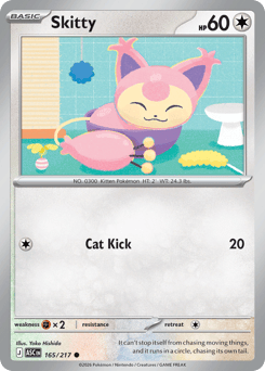 Skitty - Ascended Heroes 165 Pokemon TCG Card