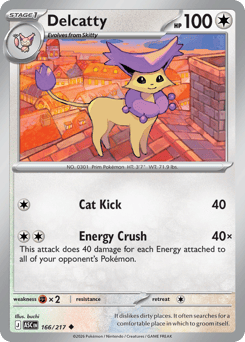 Delcatty - Ascended Heroes 166 Pokemon TCG Card