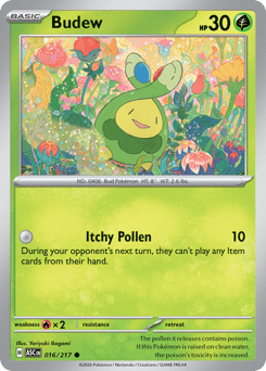 Budew - Ascended Heroes 16 Pokemon TCG Card