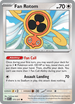 Fan Rotom - Ascended Heroes 171 Pokemon TCG Card