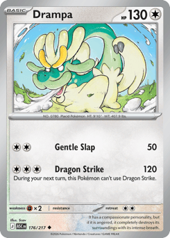 Drampa - Ascended Heroes 176 Pokemon TCG Card