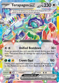 Terapagos ex - Ascended Heroes 179 Pokemon TCG Card