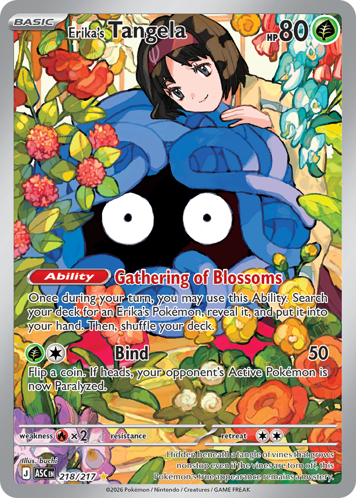 Erika's Tangela - Ascended Heroes #218