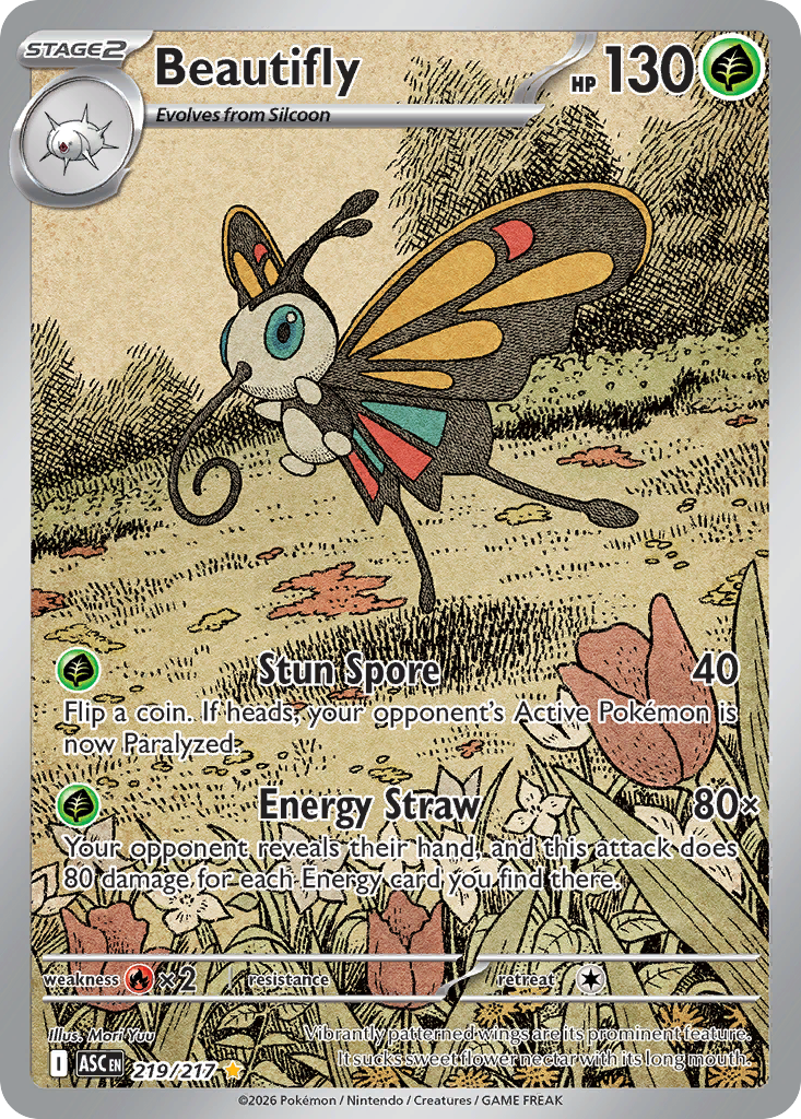Beautifly - Ascended Heroes #219