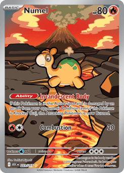 Numel - Ascended Heroes 223 Pokemon TCG Card
