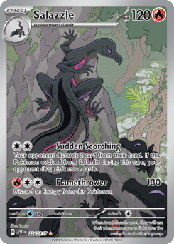 Salazzle - Ascended Heroes 224 Pokemon TCG Card