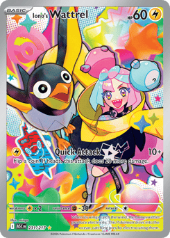 Iono's Wattrel - Ascended Heroes 231 Pokemon TCG Card