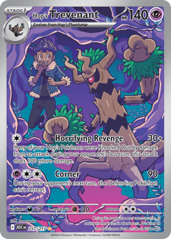 Hop's Trevenant - Ascended Heroes 237 Pokemon TCG Card