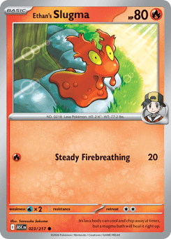Ethan's Slugma - Ascended Heroes 23 Pokemon TCG Card
