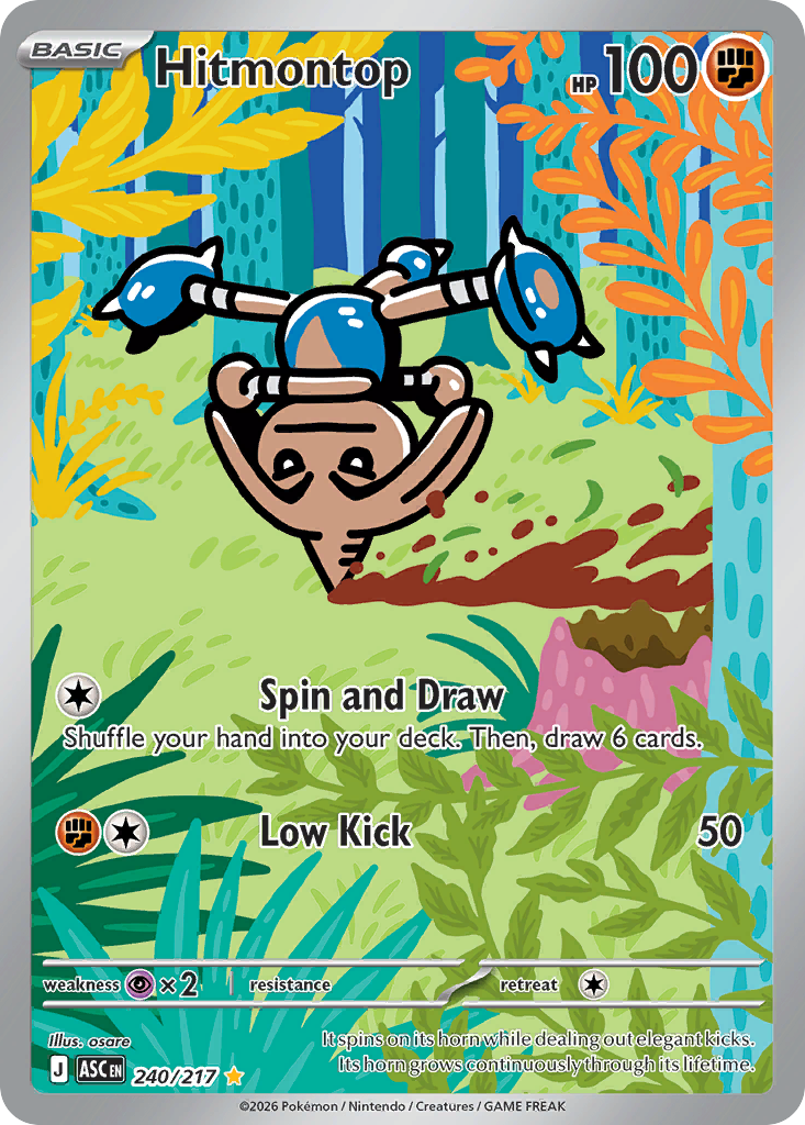 Hitmontop - Ascended Heroes #240