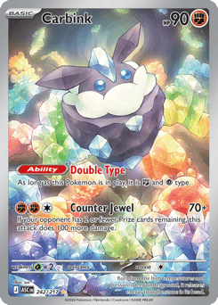 Carbink - Ascended Heroes 242 Pokemon TCG Card