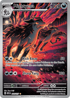 Mightyena - Ascended Heroes 243 Pokemon TCG Card