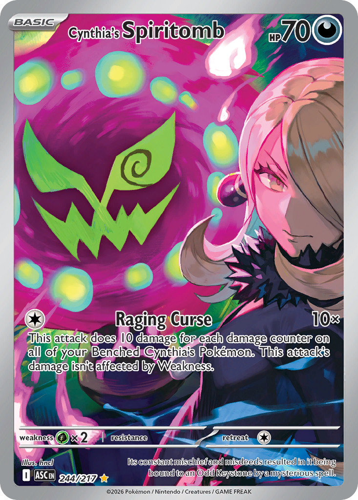 Cynthia's Spiritomb - Ascended Heroes #244
