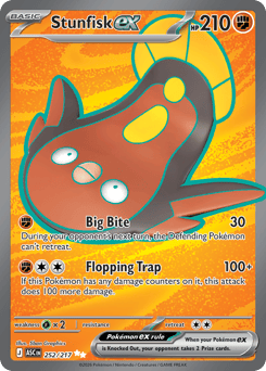 Stunfisk ex - Ascended Heroes 252 Pokemon TCG Card