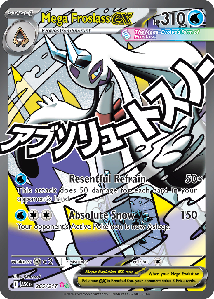 Mega Froslass ex - Ascended Heroes #265