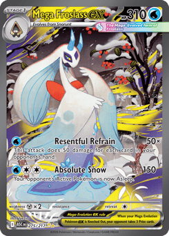 Mega Froslass ex - Ascended Heroes 275 Pokemon TCG Card