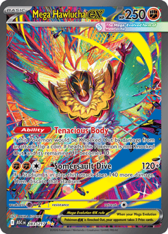 Mega Hawlucha ex - Ascended Heroes 283 Pokemon TCG Card
