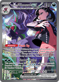 Marnie's Grimmsnarl ex - Ascended Heroes 287 Pokemon TCG Card