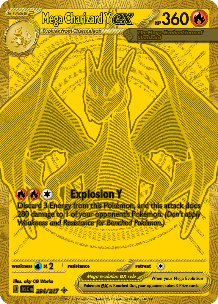Mega Charizard Y ex - Ascended Heroes #294
