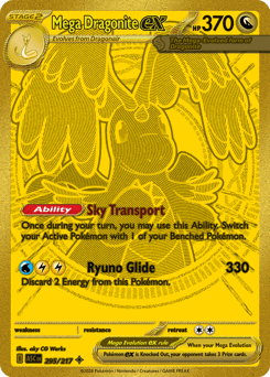 Mega Dragonite ex - Ascended Heroes 295 Pokemon TCG Card