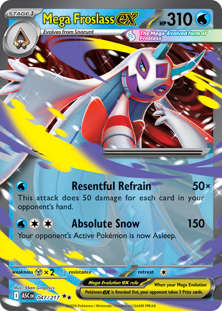 Mega Froslass ex - Ascended Heroes #47