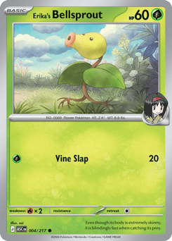 Erika's Bellsprout - Ascended Heroes 4 Pokemon TCG Card