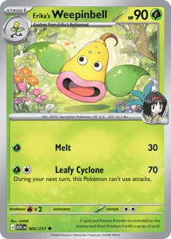 Erika's Weepinbell - Ascended Heroes 5 Pokemon TCG Card
