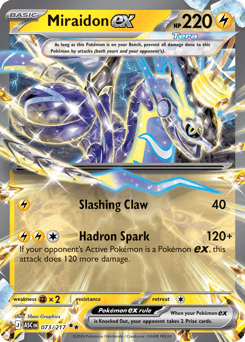 Miraidon ex - Ascended Heroes 73 Pokemon TCG Card