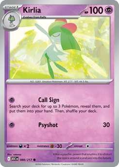 Kirlia - Ascended Heroes 88 Pokemon TCG Card
